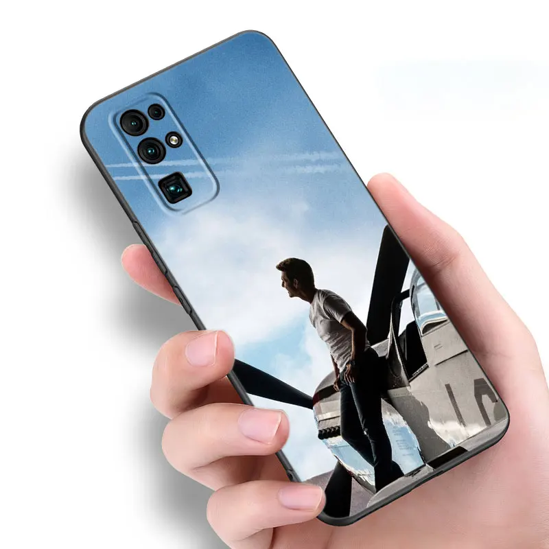 Top Gun Maverick Phone Case For Huawei Nova 5T 7 8 9 7i 8i Honor 30S 50 60 70 Mate 10 20 Lite 40 Pro Plus SE Soft Black Cover