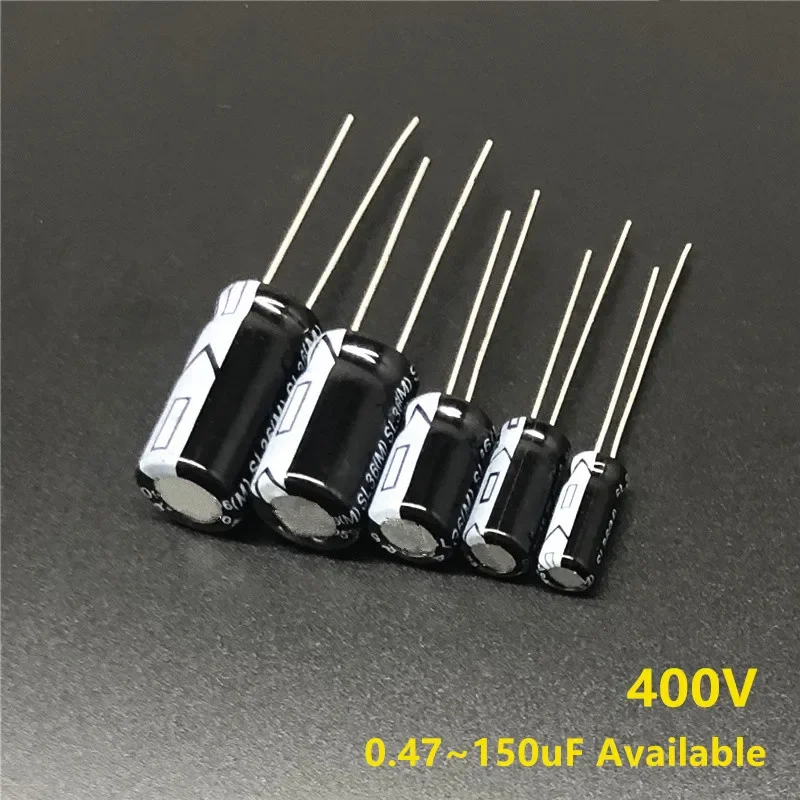 400V 0,47 uF/1uF/1,5/2,2 uF/3,3 uF/4,7 uF/5,6/6,8 uF/8,2 uF/10uF/15/22uF/27/33/47 электролитический Конденсатор uF/56/68uF/82/100uF/120/150uF