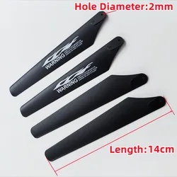4PCS SYMA S032 S032G RC Helicopter Propeller 14cm 140mm Fan Blades Paddle CW CCW Black A B Props R/C Toys Aircraft Model