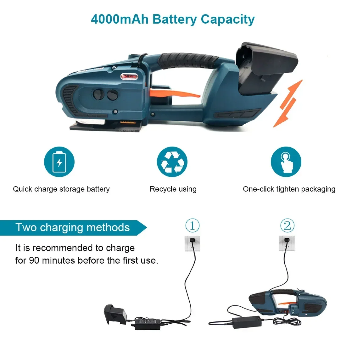 حار مبيعات مصنع المخرج JDC 13 أداة الربط PP حزام الموتر وآلة الربط #5