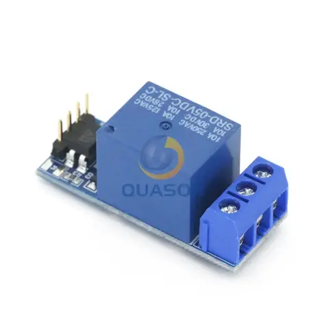 one 1 channel relay module, with optocoupler isolation, fully compatible with 3.3V and 5V Signal, relay control