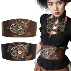 Breiter Steampunk Accessorio Cintura a orologeria SP072 per le donne cinture moda cinturilla ceinture y2k steampunk cinturones de mujer