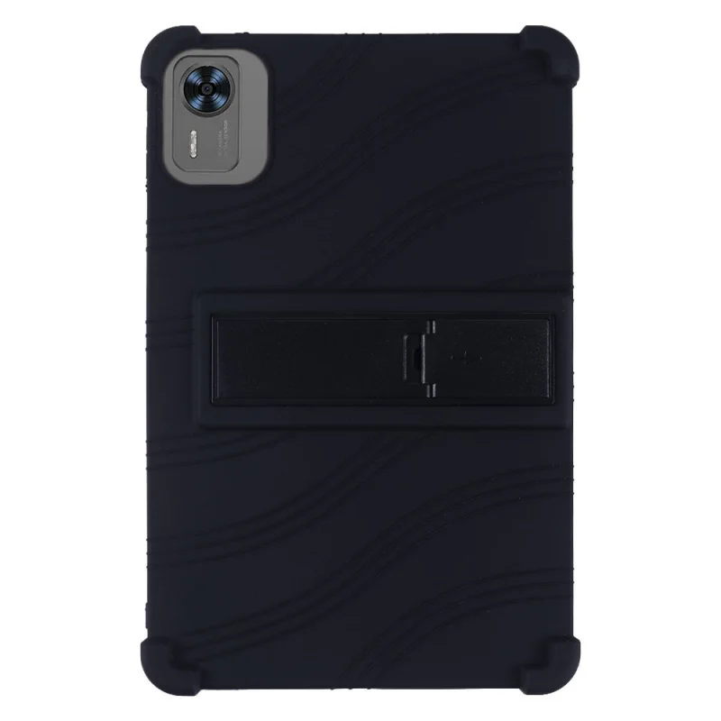 Silicone Case for DOOGEE T36 12 Inch Tablet Shockproof Protective Cover with Kickstand TPU Full Body Drop Protection