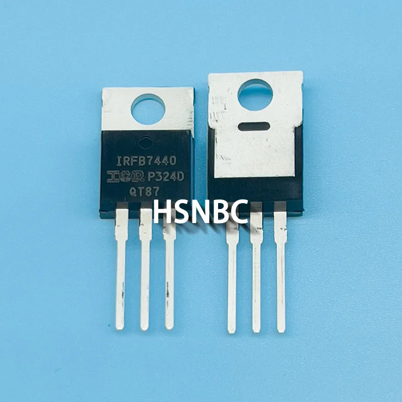 10Pcs/Lot IRFB7440PBF IRFB7440 FB7440 TO-220 40V 120A MOSFET N-Channel Power Transistor 100% New Imported Original