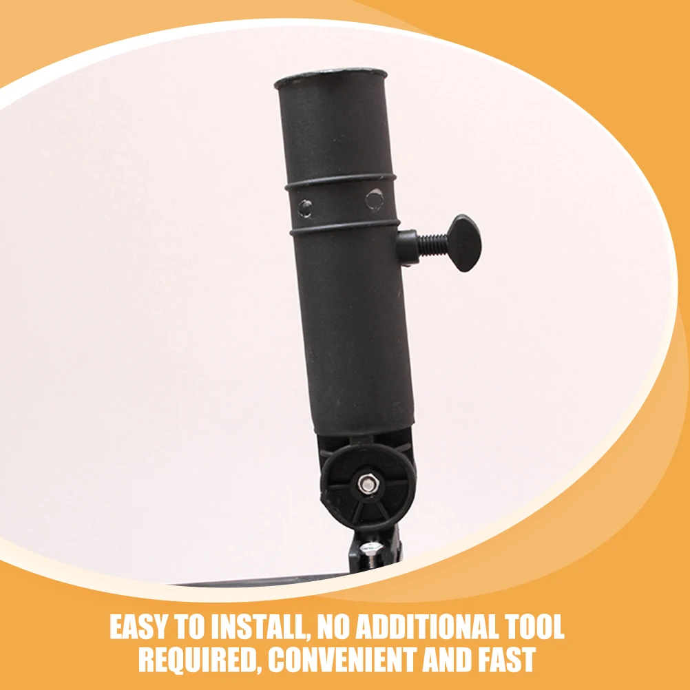 

4Pcs Trolley Umbrella Support Sturdy Reusable Clip for Push Carts Compact Storage Mounting Device Golfs Trolley Umbrella Holders