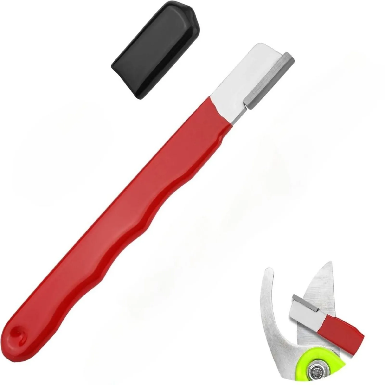 Taschenmesser-Schärfer, Premium Wolframstahl Gartenwerkzeug-Schärfer Mehrzweck-Messerschärfer