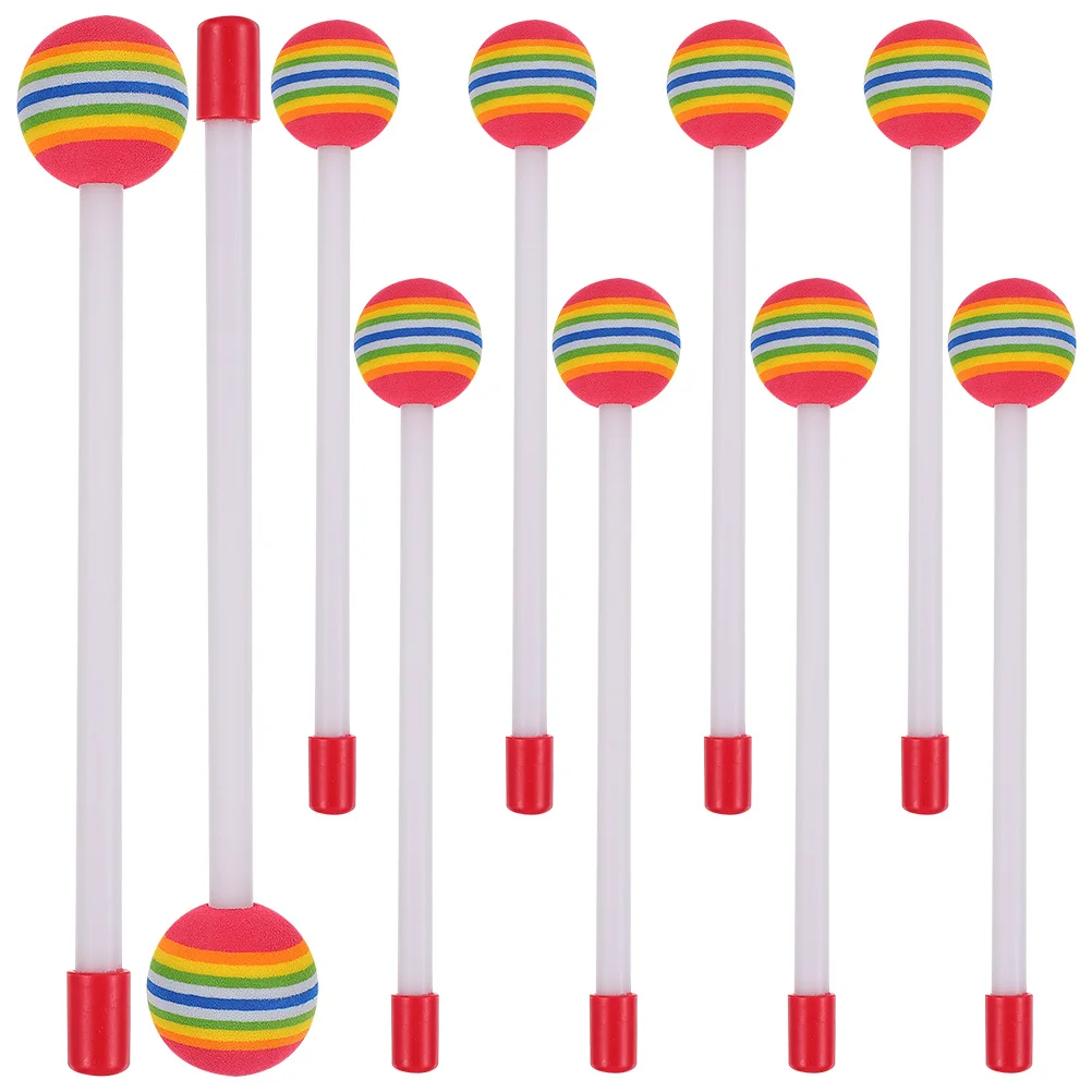 

Colored Drumsticks for Adult Professional Practice Percussion Sponge Beginner Plastic