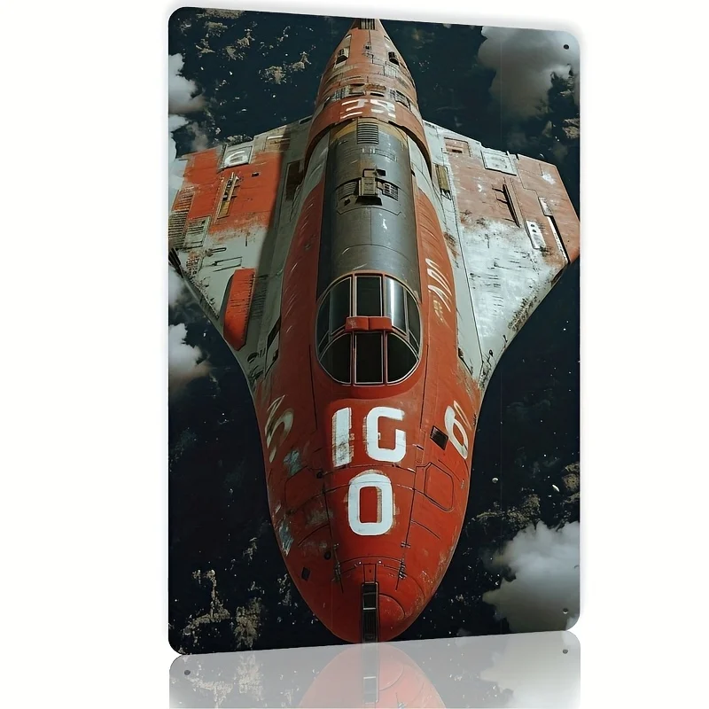 Room Decor   Aircraft Wall Sign Hangings Metal Iron, Vintage Poster Painting for Bathroom/Kitchen/Dining Room/Bedroom/Garden/Gar