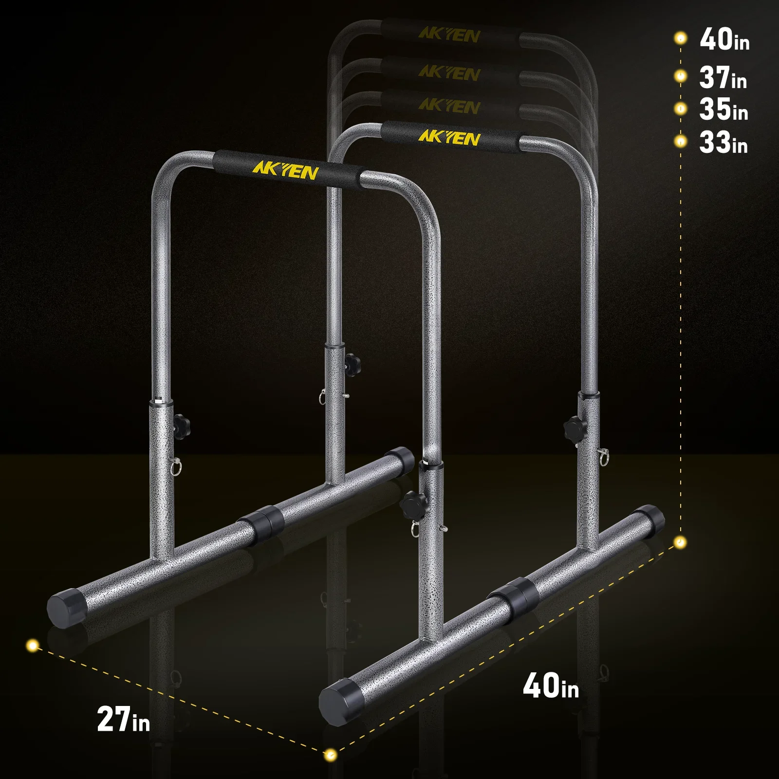 Portable Gymnastics Parallel Bars,Pull Ups Dip Stand Station Fitness Gym Home ,Bodybuilding