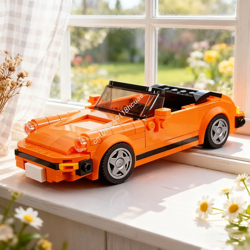 

313 шт. MOC Porscheed Cabriolet G Series City Champions супер модель автомобиля строительные блоки рождественские подарки архитектурные игрушки идея