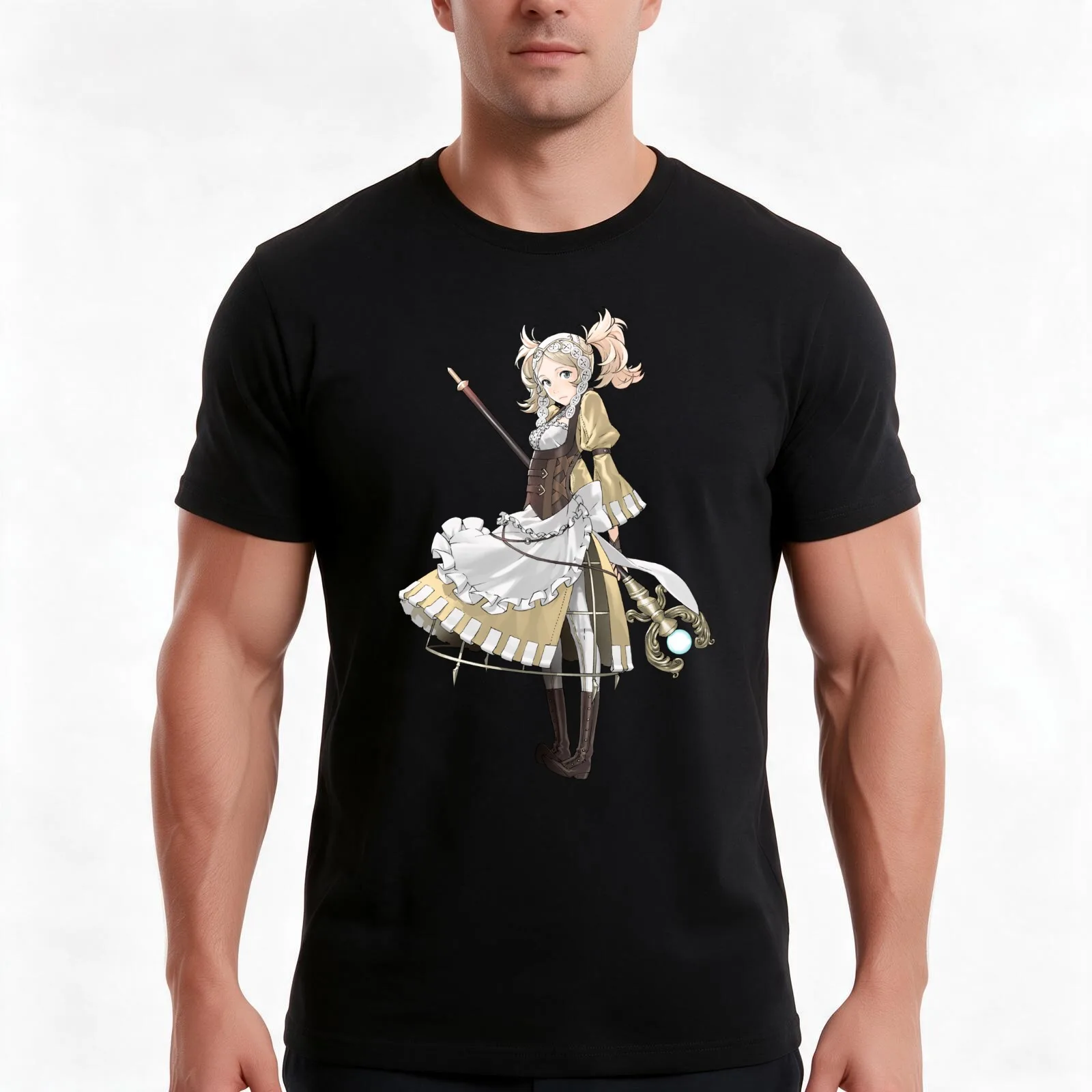 FEA Lissa T-Shirt, Summer Casual Cotton Tee, Oversized Streetwear Tops, Vintage Graphic Print, Loose Fit Short Sleeve