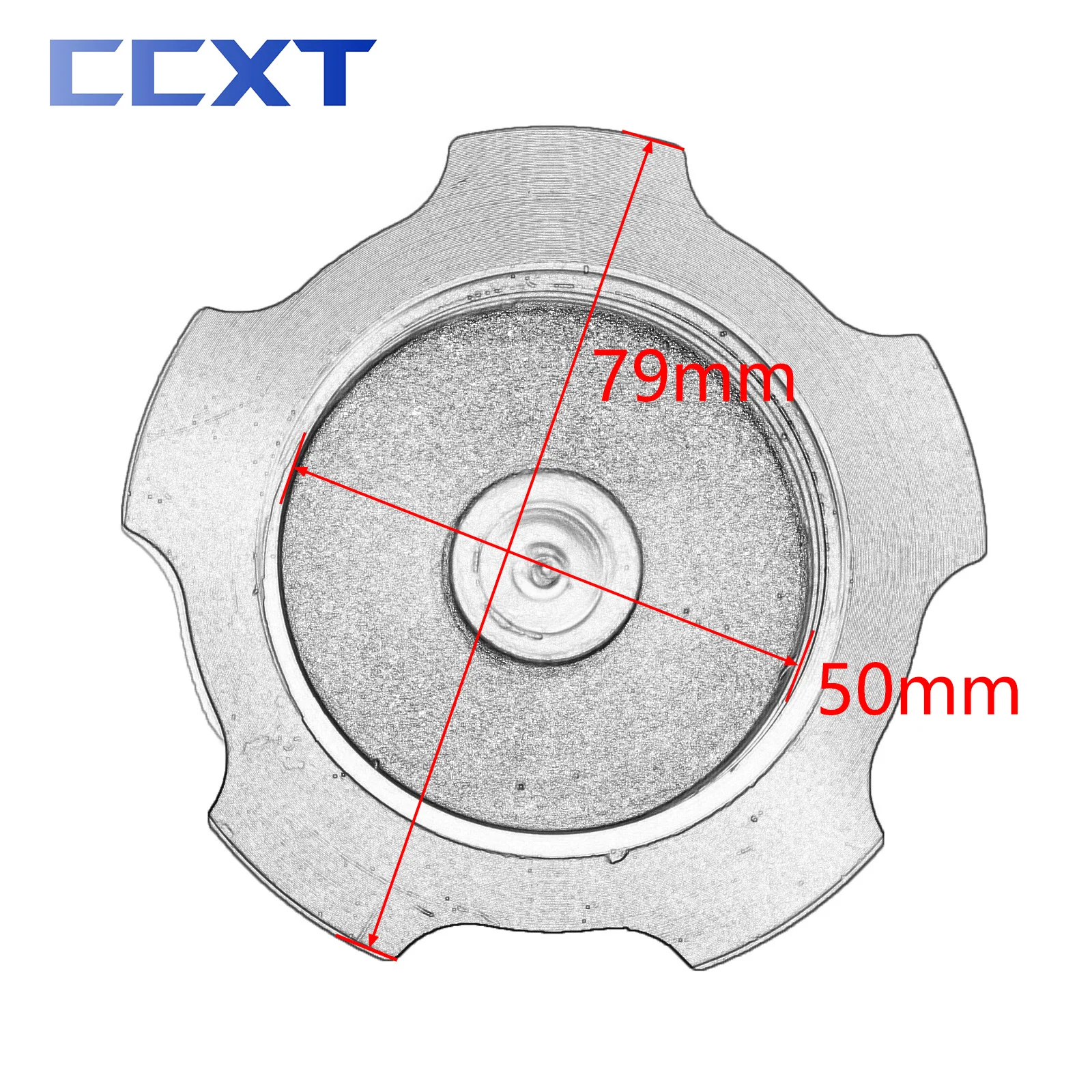 Universal 50mm CNC Aluminum Motorcycle Accessories Parts Gas Fuel Petrol Tank Cap For Dirt Bike ATV Motorcycles Motocross Parts