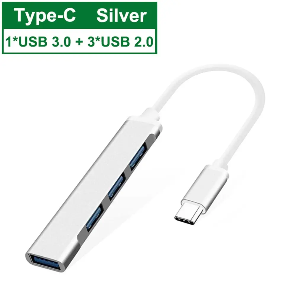 Laptop PC OTG Adapter Splitter USB C HUB USB 3.0 Expander Dock Station Type-C For Laptop PC Phone Tablet