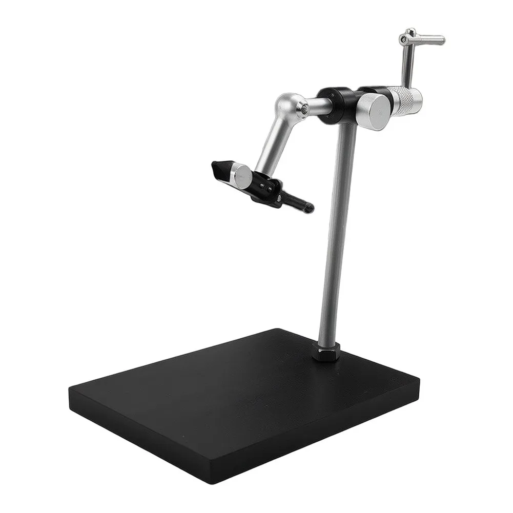 Stainless Steel Fly Tying Vise 360 Rotary Hook Clamp Tool For Fly Fishing Accessories, Secure Clamping