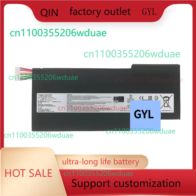 

BTY-M6K MS-17B4 16R1 Laptop Battery For MSI GF63 8RC 8RD THIN 9RCX 10SCXR 9SCXR GF65 10SDR,GF75,GS73VR 7RG,WP65 9TH,GS63VR-7RG