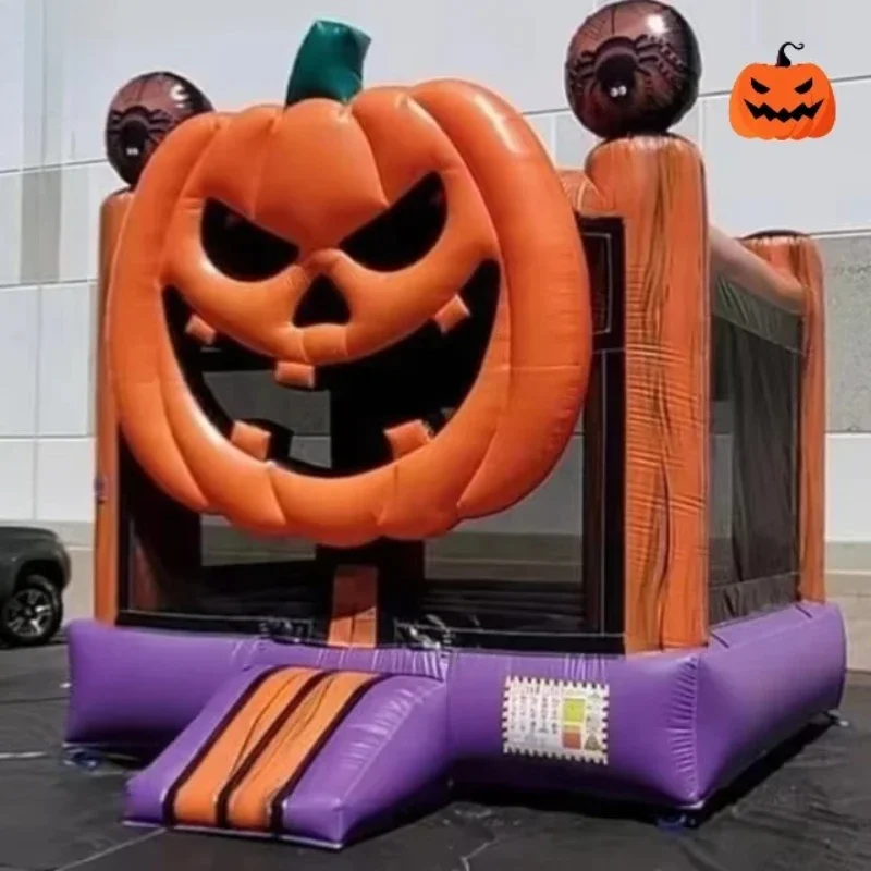 

Bouncing castle is perfect for daycare celebrations family reunions cute ghosts easy storage child safety design