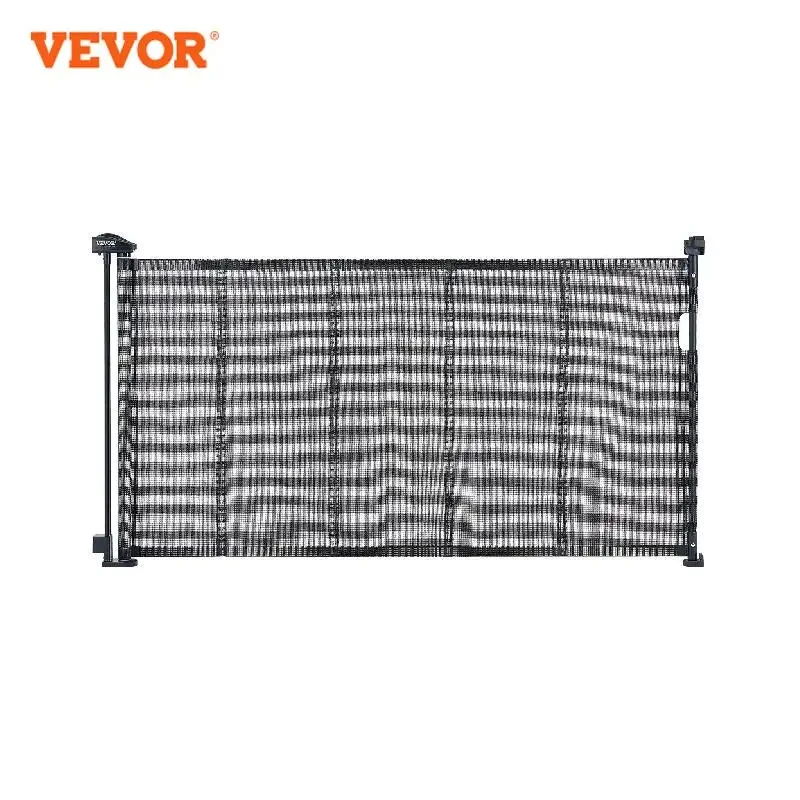 VEVOR Retractable Baby Gate Tall Mesh Baby Gate Extends up to  Wide Retractable Gate for Kids or Pets Retractable Dog Gates