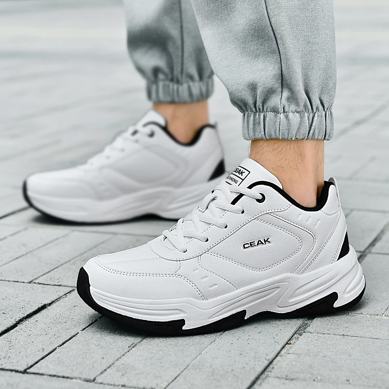 

Мужские повседневные кроссовки высокого качества больших размеров, сезонные уличные дышащие кроссовки на мягкой подошве, легкая спортивная обувь для студентов