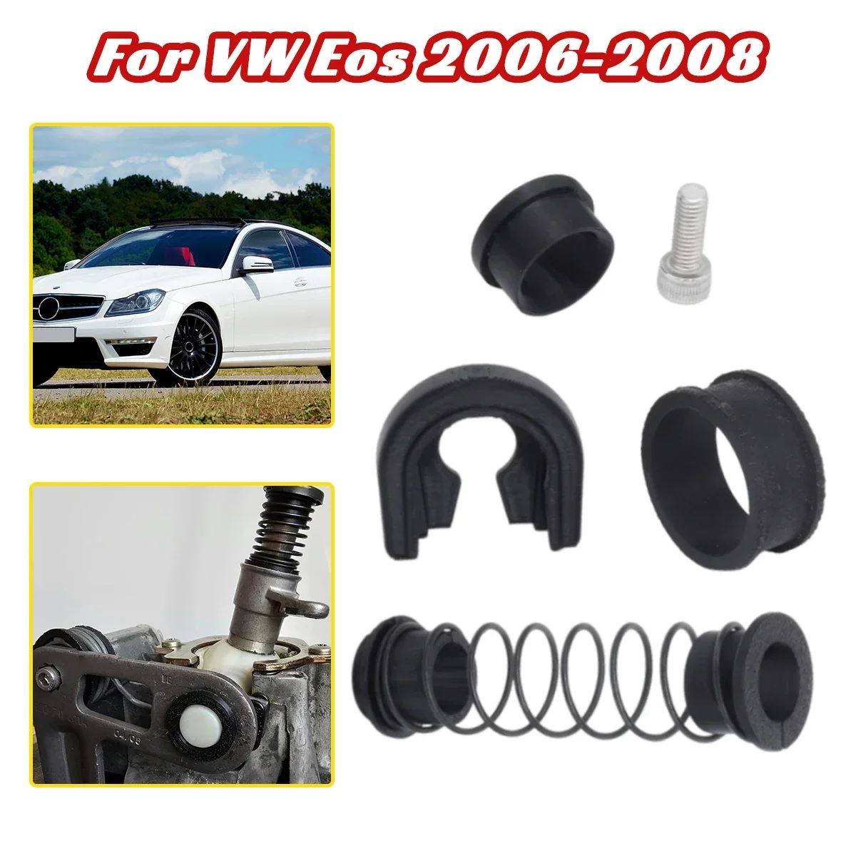 

For VW Eos 2006-2008 Upgrade Gearbox Repair Kit Shift First Gear Getter Change Selector Linkage Bushes Spare Parts Accessories