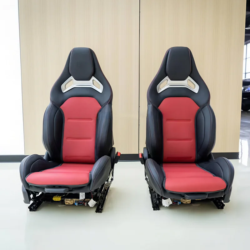 Suitable for High Performance Leather Safety Seats for Mercedes Benz C-Class C63 AMG W205 Modified Car Seats