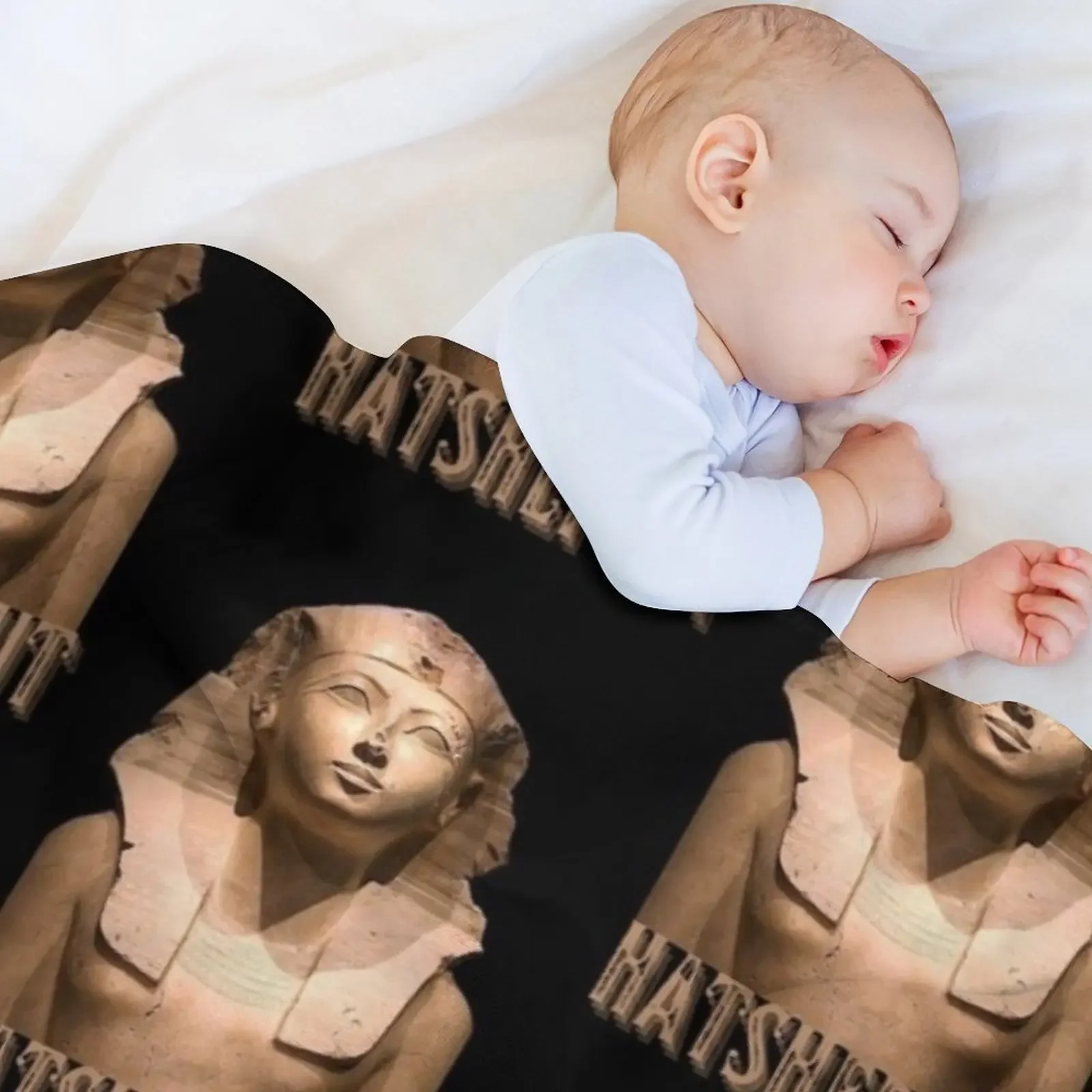 Hatshepsut الملكة المصرية، ملكات مصر القديمة رمي بطانية مخصصة للهالوين الفاخرة St بطانية