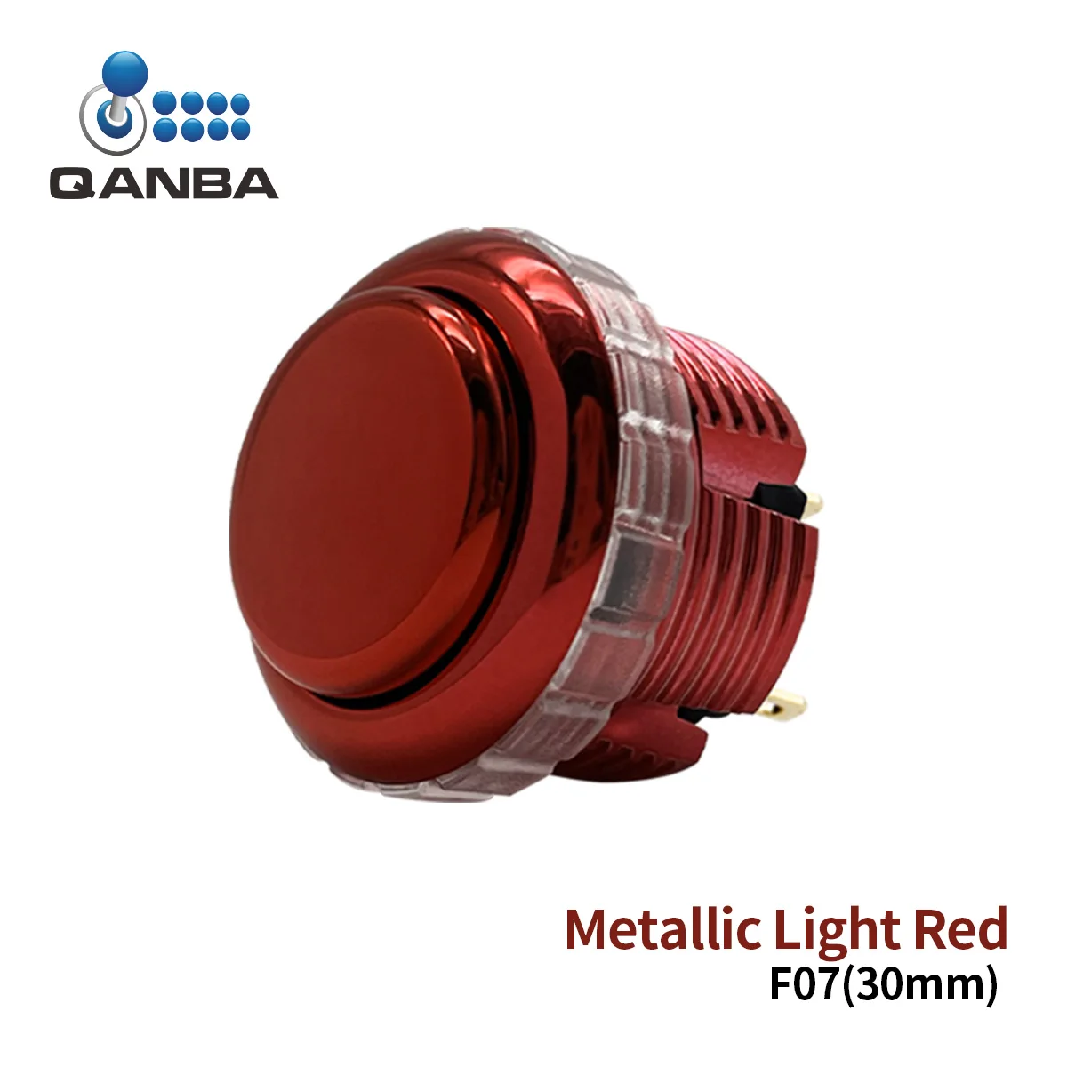 QANBA Gravity LX Arcade Buttons Metallic Color 30mm Mechanical Pushbutton Switch Arcade Stick Accessory DIY Parts image 3