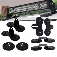 Barra de luz Led para techo de coche, Base de montaje de soporte magnético fuerte para barra de luz todoterreno, camiones de montaje UTV ATV de lado a lado, 2 uds.