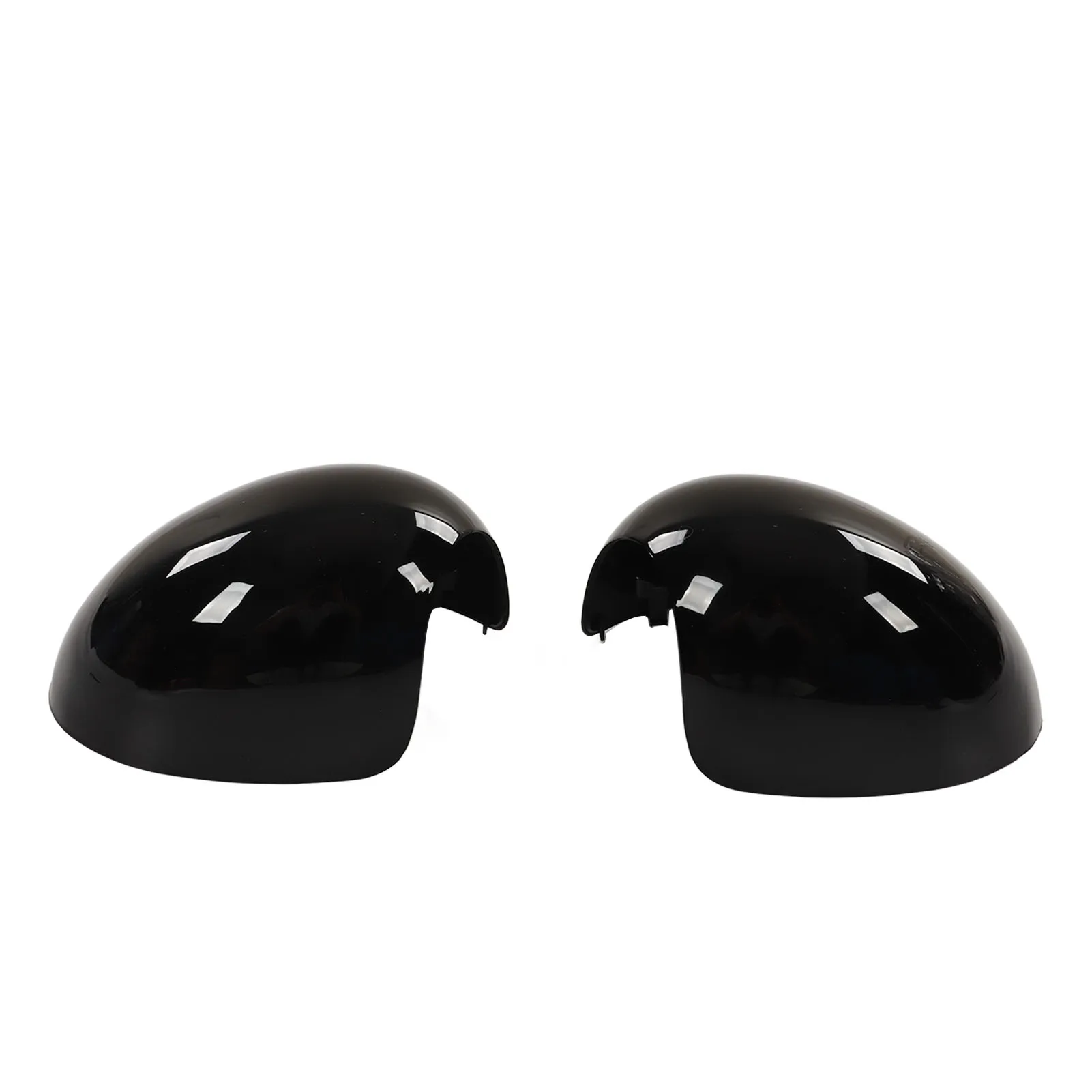 

Door Mirror Cover Left Right Glossy Black Replacement for R55 R56 R57 R58 R59 R60 R61 Side Rearview Mirror