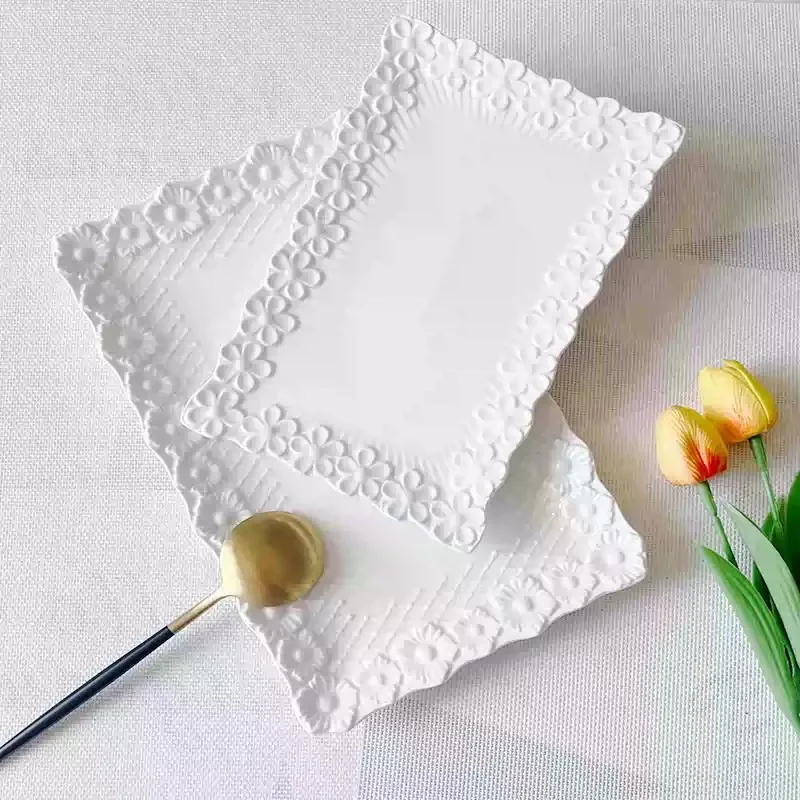 2pcs Set, plain white embossed porcelain catering serving buffet – Eine Bewertung und Empfehlung