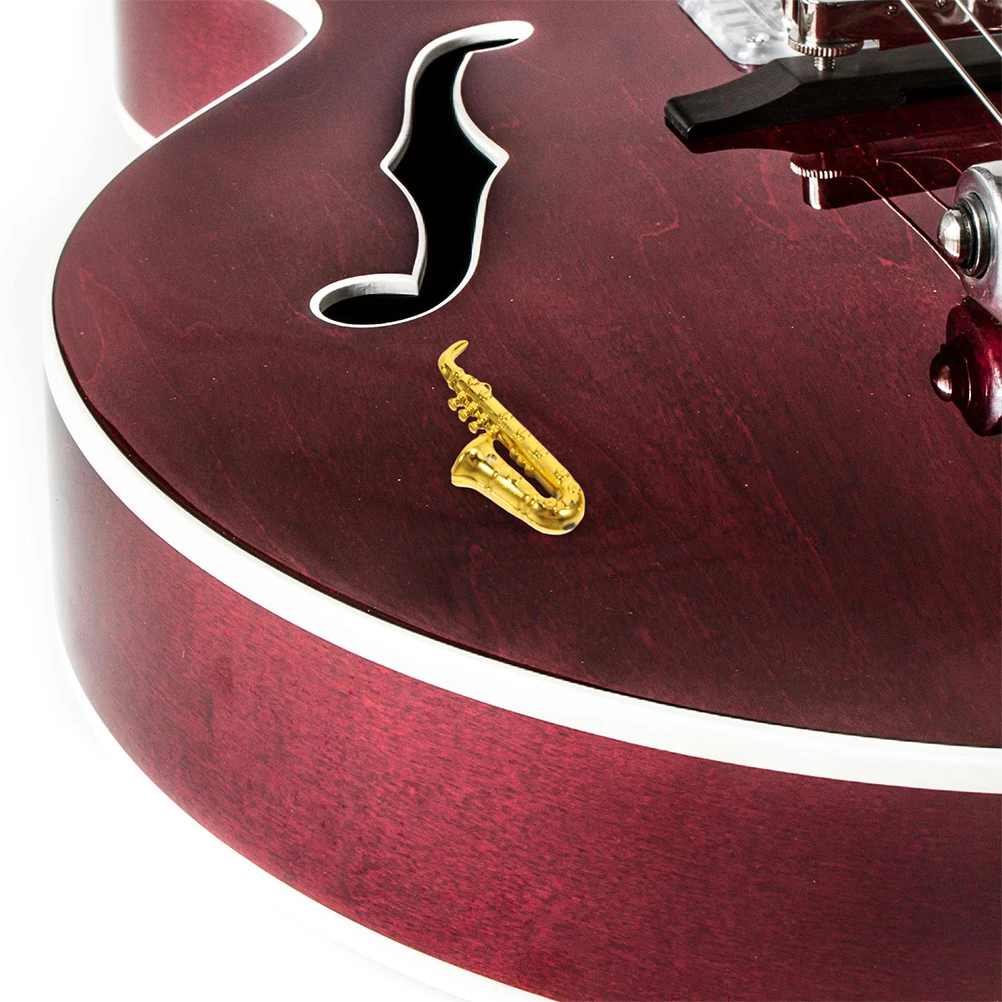 

48 Pcs Clarinet Small Musical Instrument Pendant Plastic Christmas Treble Clef Ornament