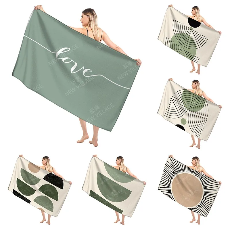 Bathroom Bath towel for adults sauna Large beach towel Gym towel Large hotel woman shower quick drying microfiber boho nordic