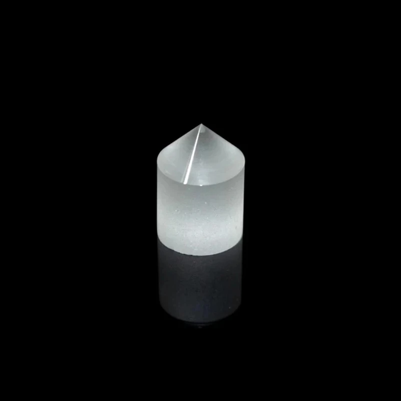 Conical Lens Conical Prism Sensor 90° Laser Light Transmission Optical Experimental Light Guide Conical Prism Lens