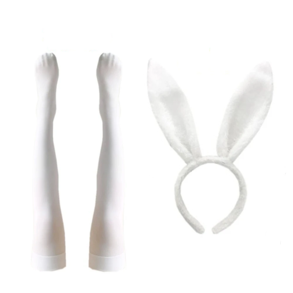 Anime Cos Haru Rabbit Short Sleeve Cosplay Costumes Halloween Christmas Party Sets Uniform Suits