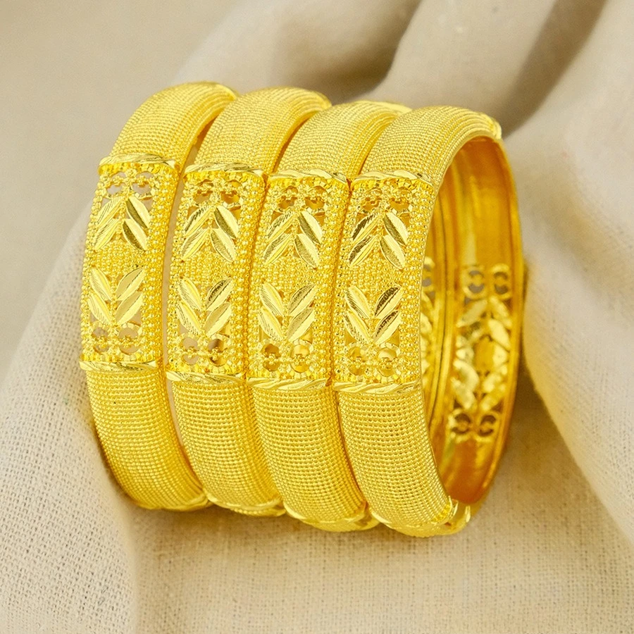 9999 gold bracelet Arabian jewelry wedding bride jewelry African birthday gift Egypt