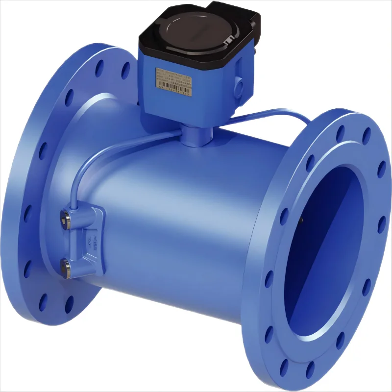 HTW-2 قطر كبير DN50-DN500 PN10/PN16 عداد المياه بالموجات فوق الصوتية مزدوج القناة