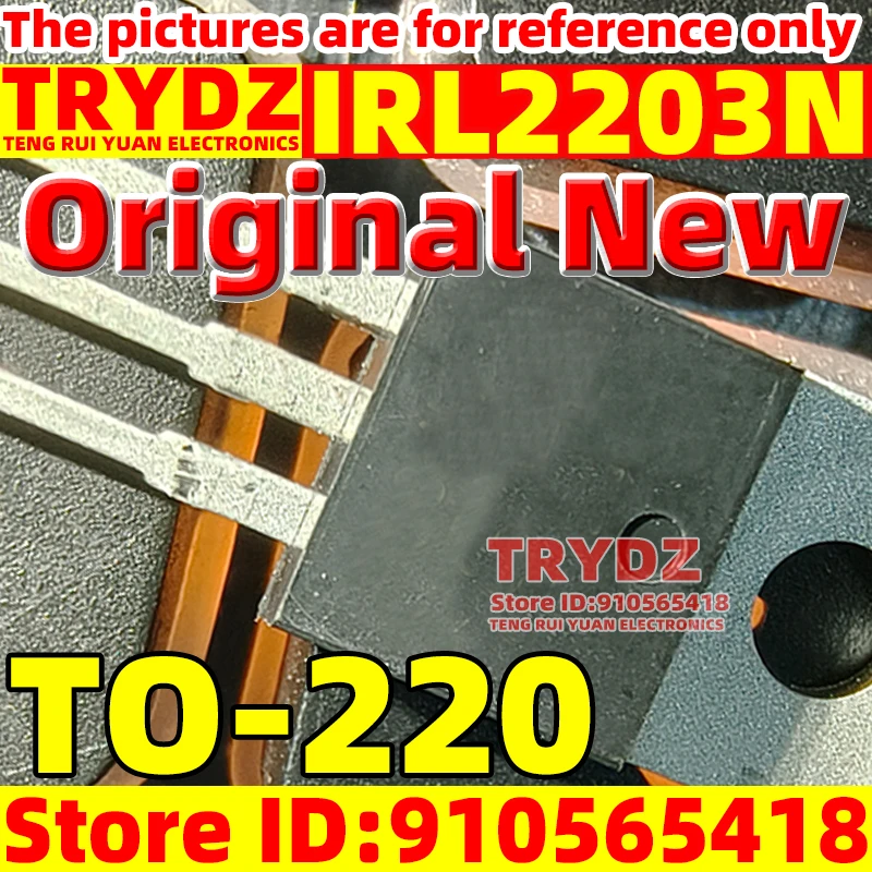 20-2 Stück Original neuer IRL2203N IRL2203 TO-220 Hochstrom-Feldeffekttransistor