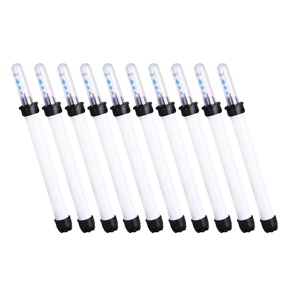 

10Pcs Flowerpot Water Reminder Gauge Easy Insert Operation for All Plant Types Hydration Monitor Water Gauge for Potted Plants