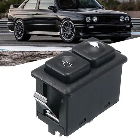 BMW 컨트롤 단추 윈도우 스위치 61311381205 전원용 교체 자동차 액세서리, E23, E24, E28, E30, L6, M5, 5 핀