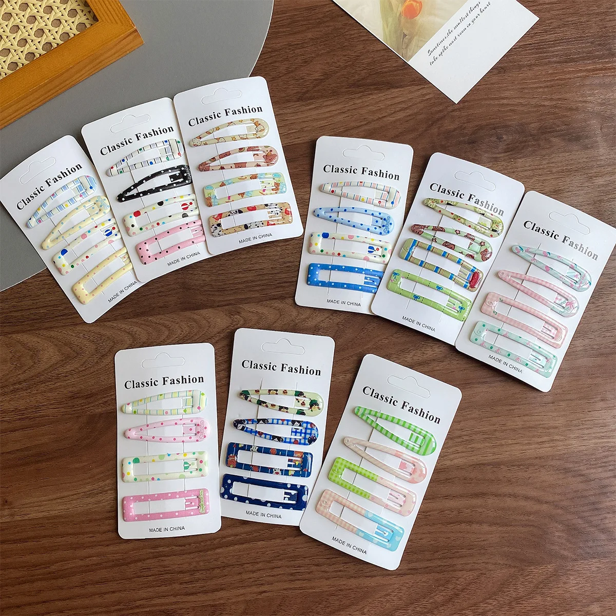 

Корейские заколки-невидимки в стиле Ins, разноцветные, для фиксации мелких прядей, для детей и взрослых, милые украшения для волос