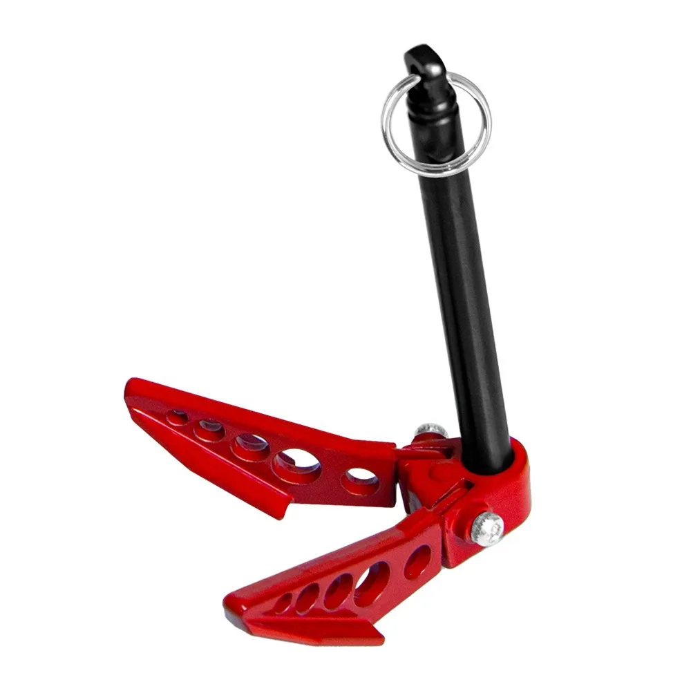Simulated Metal Ship Anchor for 1/18 1/24 TRX4M SCX24 Fcx24 RC Model Car Upgrade Parts Scene Parts