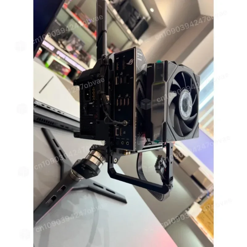 For B30 Open Frame Chassis ITX Gimbal Case Mini Computer Tower