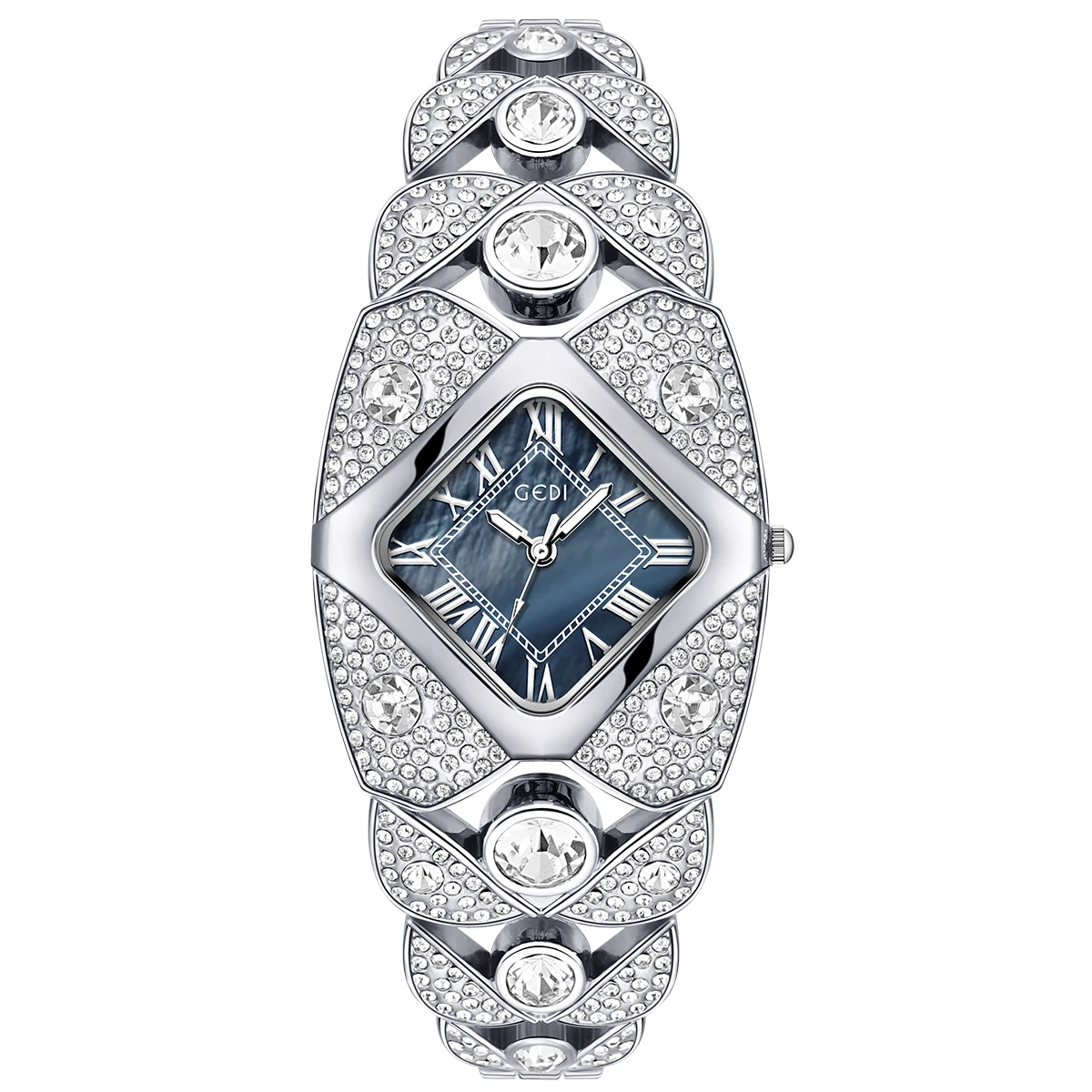 2026 Popular Women Watch Light Luxury Full Diamond Premium Feel Bracelet Niche Retro Waterproof Ladies Fashion Quartz Watches