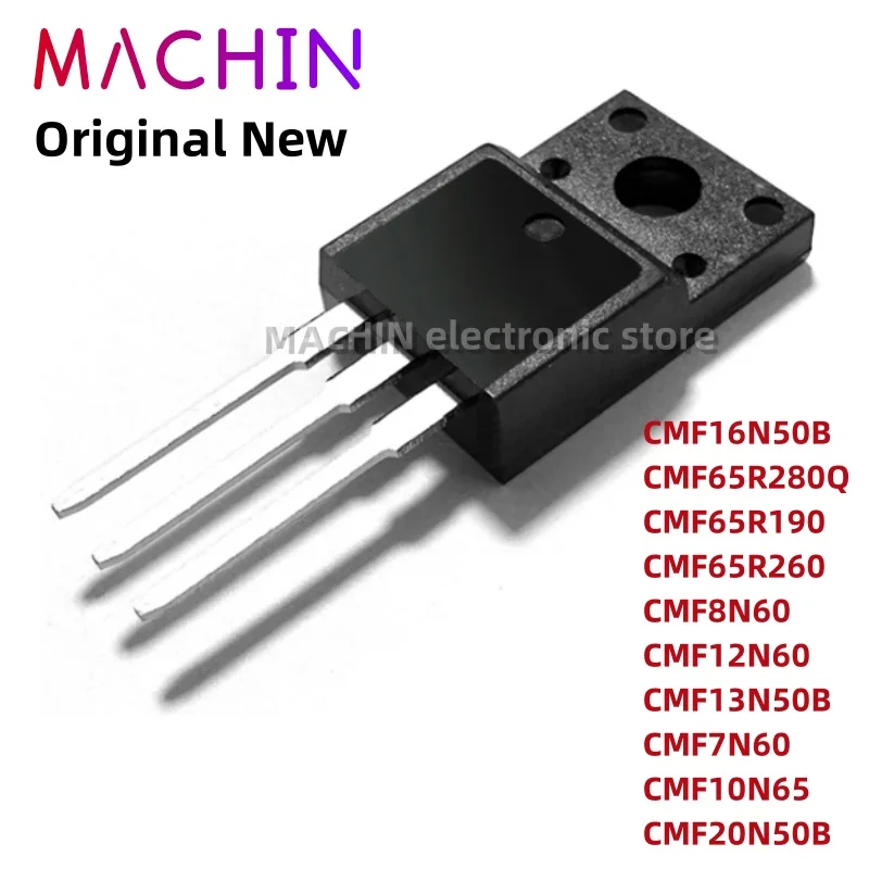 1pcs CMF16N50B CMF65R280Q CMF65R190 CMF65R260 CMF8N60 CMF12N60 CMF13N50B CMF7N60 CMF10N65 CMF20N50B TO220F MOS FET TO-220F