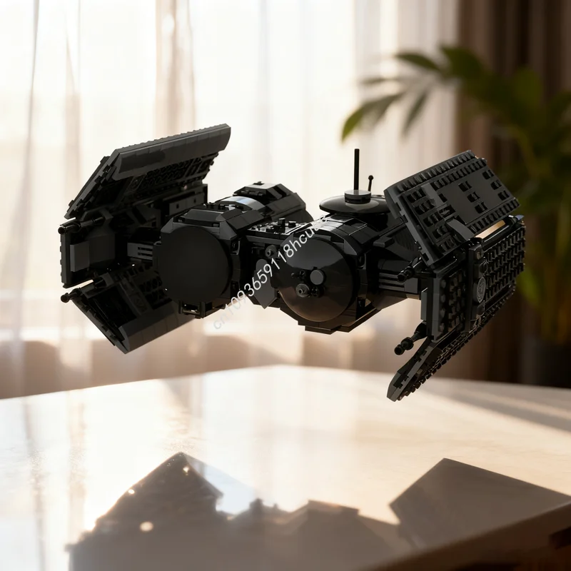 

750 шт. MOC TIE, разведный истребитель, звезда, боевая модель, строительные игрушки, блоки, сборка, идея, Рождественский подарок, образовательный кирпич для детей