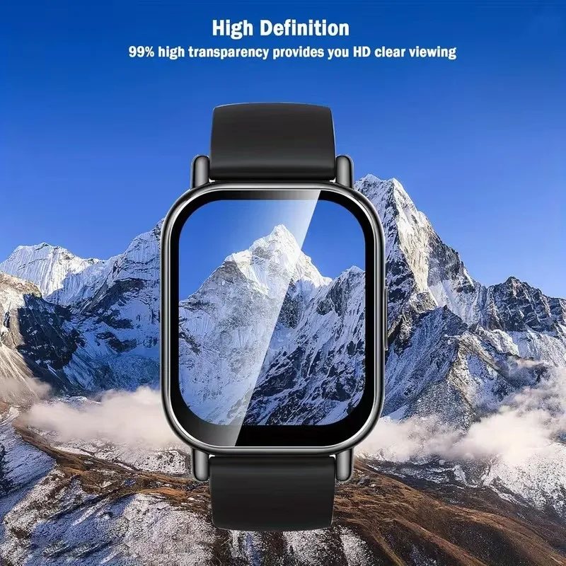 1-5 قطعة الزجاج المقسى لساعة Xiaomi Redmi 4 ساعة ذكية HD واقي للشاشة مضاد للخدش لساعة Mi Redmi 4 طبقة رقيقة واقية