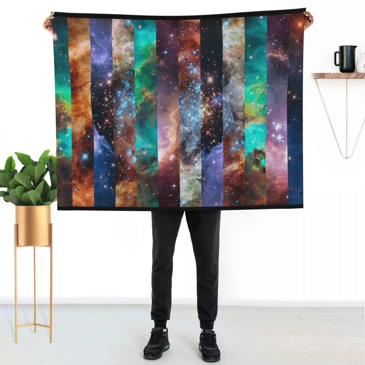 Colours of the Universe Throw Blanket Custom Heavy Sofa Throw blankets ands Baby Warm Blankets