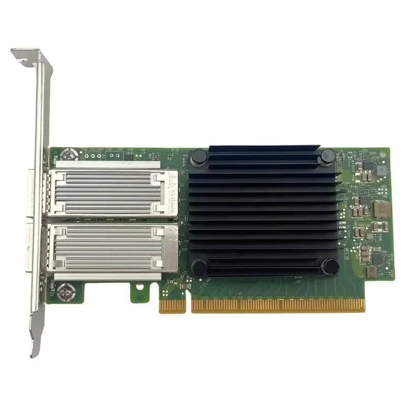 MCX556A-ECUT 100GbE Network Card Dual Port QSFP28 PCIe 3.0 X16 ConnectX-5 VPI Chip Ethernet Adapter Server PC Parts