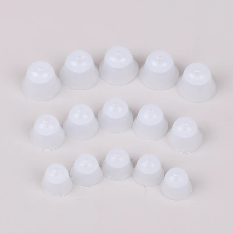 5Pcs Silicone Hearing Aid Closed Domes Earplugs Ear Plugs Ear Tips Replacement for Most Hearing Aid Earphones Accessory Kit