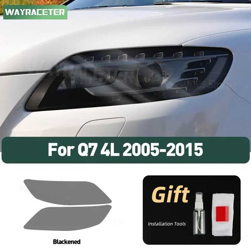 High Quality Protective Sticker for Audi Q7 4L 2008 Exterior Trim Protection Anti-Scratch Trim Sticker Interior Decoration Acces