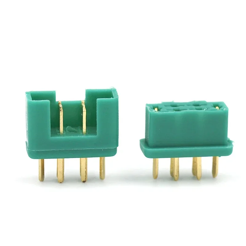 Amass MPX 6 Pin Male Female Plug Connector 24K Gold Plating 30A Plug For RC Glider Plane Drone Toys DIY Tool Parts